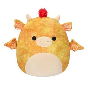 Squishmallows  Dieric the Yellow Dragon  12"‎